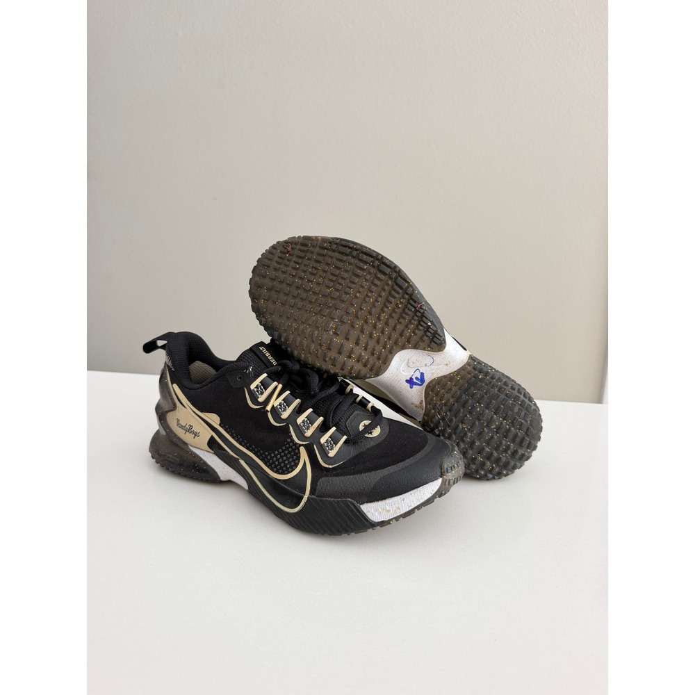 Nike Zoom Air Pegasus 38 Vanderbilt Vandy Boys PE Mens 5.5 Black Gold DR0210-005